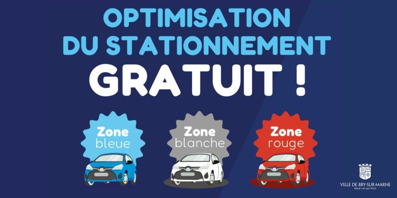 Maintien et optimisation du stationnement 100% gratuit à Bry